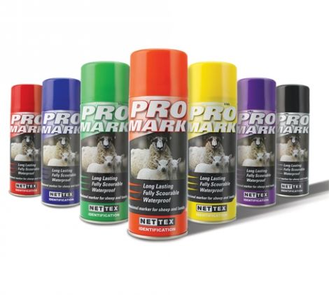 Promark Aerosol Spray - 400ML RED (box 12)